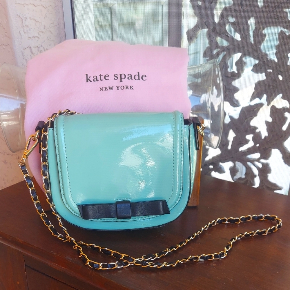 KATE SPADE Mini Jade Chelsea Park✨️Bag w/ Chain Strap